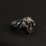 Wolf Stainless Steel Ring