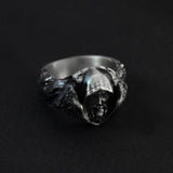 Wolf Stainless Steel Ring