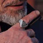 Triangle Viking Signet Ring