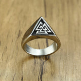 Triangle Viking Signet Ring