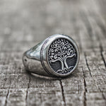 Tree of Life Signet Ring