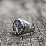 Tree of Life Signet Ring