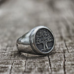 Tree of Life Signet Ring