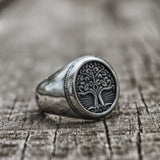 Tree of Life Signet Ring