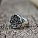 Tree of Life Signet Ring