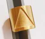 Stainless Steel Viking triangle Ring