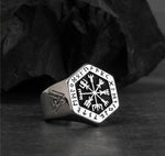 Viking Rune Index Ring