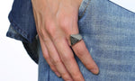 Triangle Viking Signet Ring