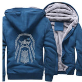 Warm Fleece Zipper Hooded Casual Coat