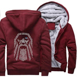 Warm Fleece Zipper Hooded Casual Coat