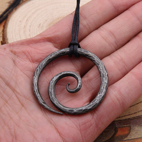 Viking Spiral Necklace