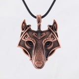 Wolf Head Necklace