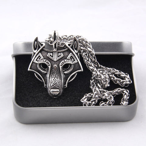 Wolf Head Necklace