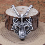 Wolf Head Necklace