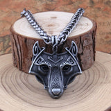 Wolf Head Necklace