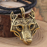 Wolf Head Necklace