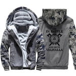 Die In Battle And Go To Valhalla Hooded Sweatshirt