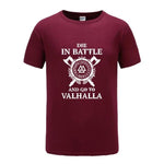 Die In Battle And Go To Valhalla Tshirt