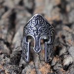 Warrior Helmet Ring