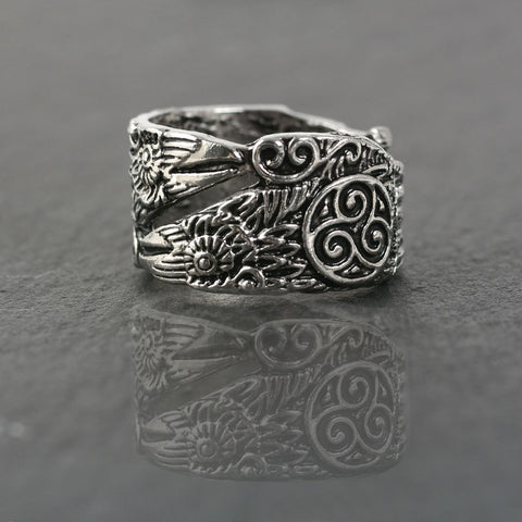 Myth gothic Odin's Raven Ring